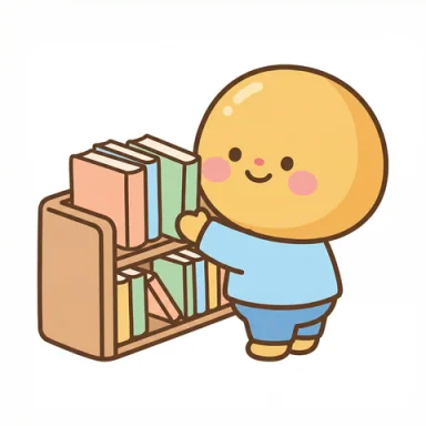Put away books AAC symbol