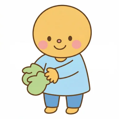 Put on gloves AAC symbol