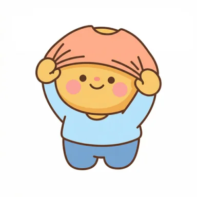 Put on shirt AAC symbol