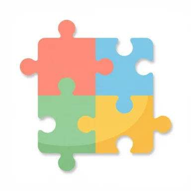 Puzzles AAC picture communication symbol