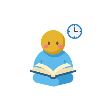 Reading time AAC picture communication symbol