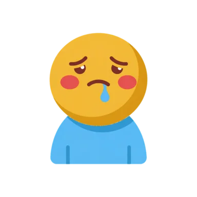 Runny nose AAC symbol