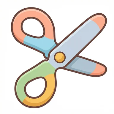 Scissors AAC symbol