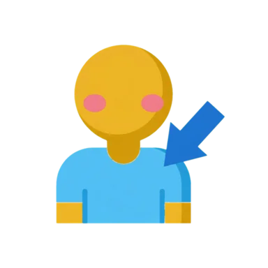 Shoulder AAC symbol