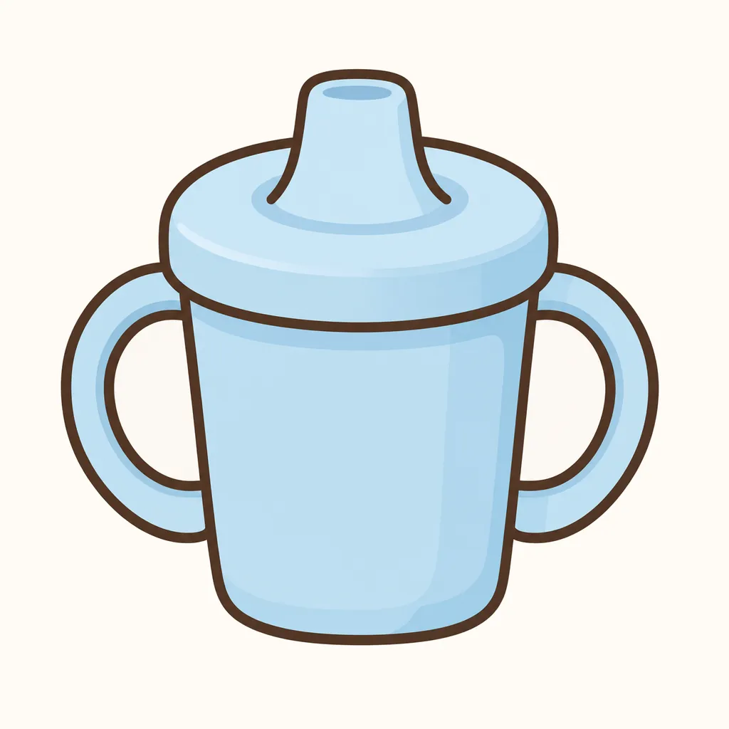 Sippy cup AAC symbol