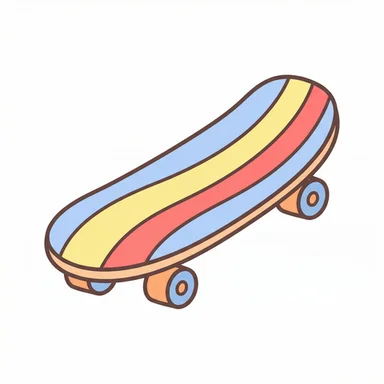 Skateboard AAC symbol