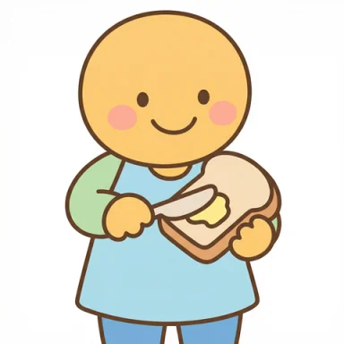 Spread butter AAC picture communication symbol