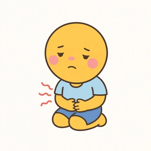 Stomachache AAC symbol