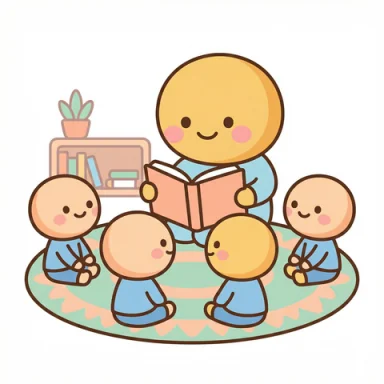 Story time AAC picture communication symbol