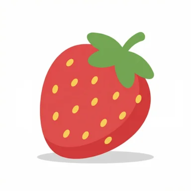 Strawberry AAC symbol