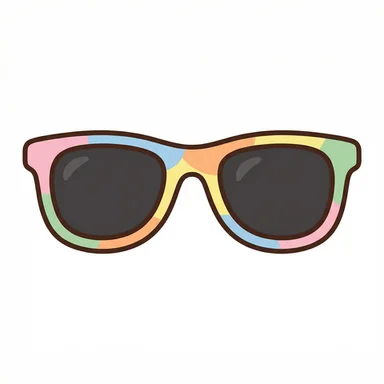 Sunglasses AAC symbol