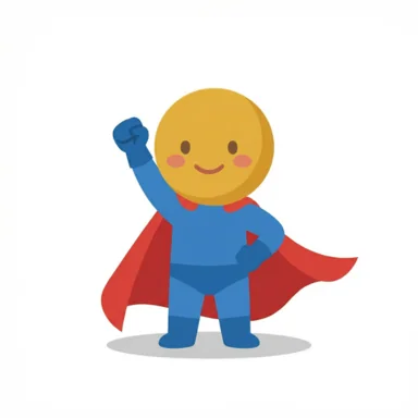Superhero AAC symbol