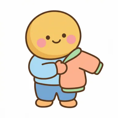 Take off coat AAC symbol
