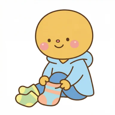 Take off socks AAC symbol