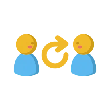 Take_turns AAC symbol