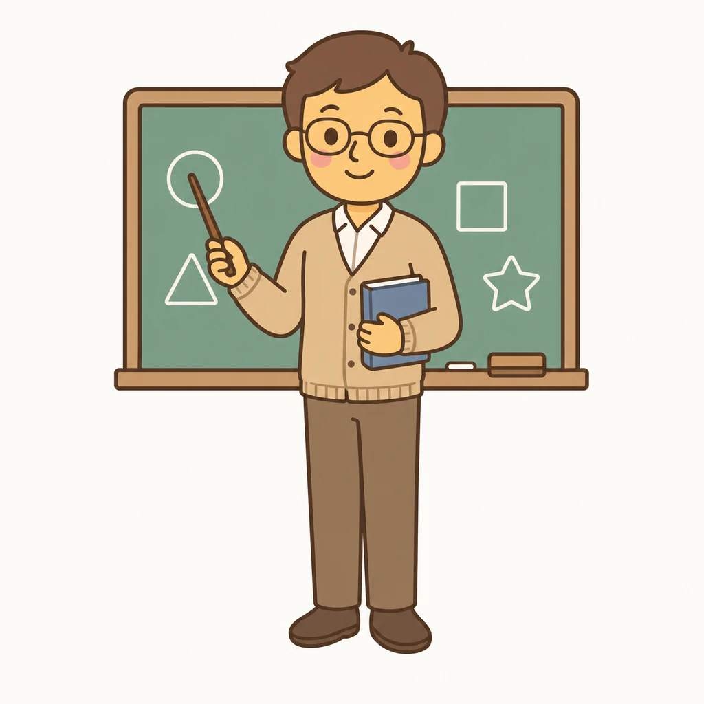 Teacher AAC symbol