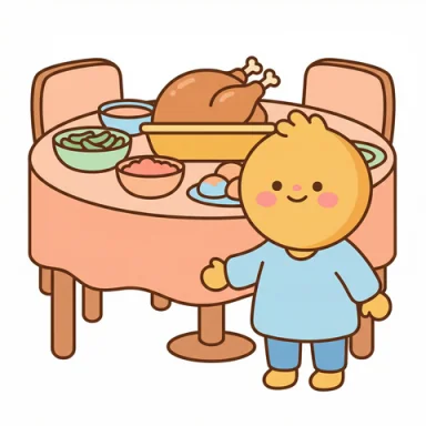 Thanksgiving AAC picture communication symbol