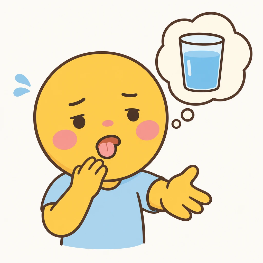 Thirsty AAC symbol
