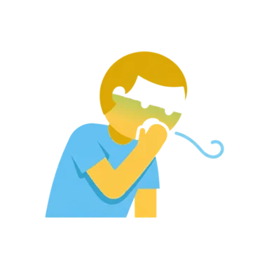 Throw up AAC symbol