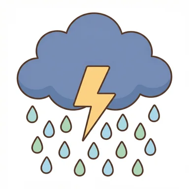 Thunderstorm AAC symbol