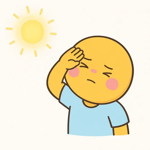 Too bright AAC symbol
