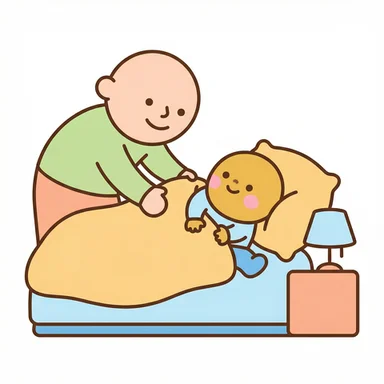 Tuck_me_in AAC symbol