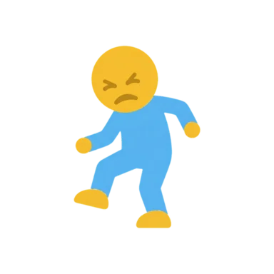 Uncomfortable AAC symbol