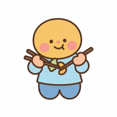 Use chopsticks AAC symbol