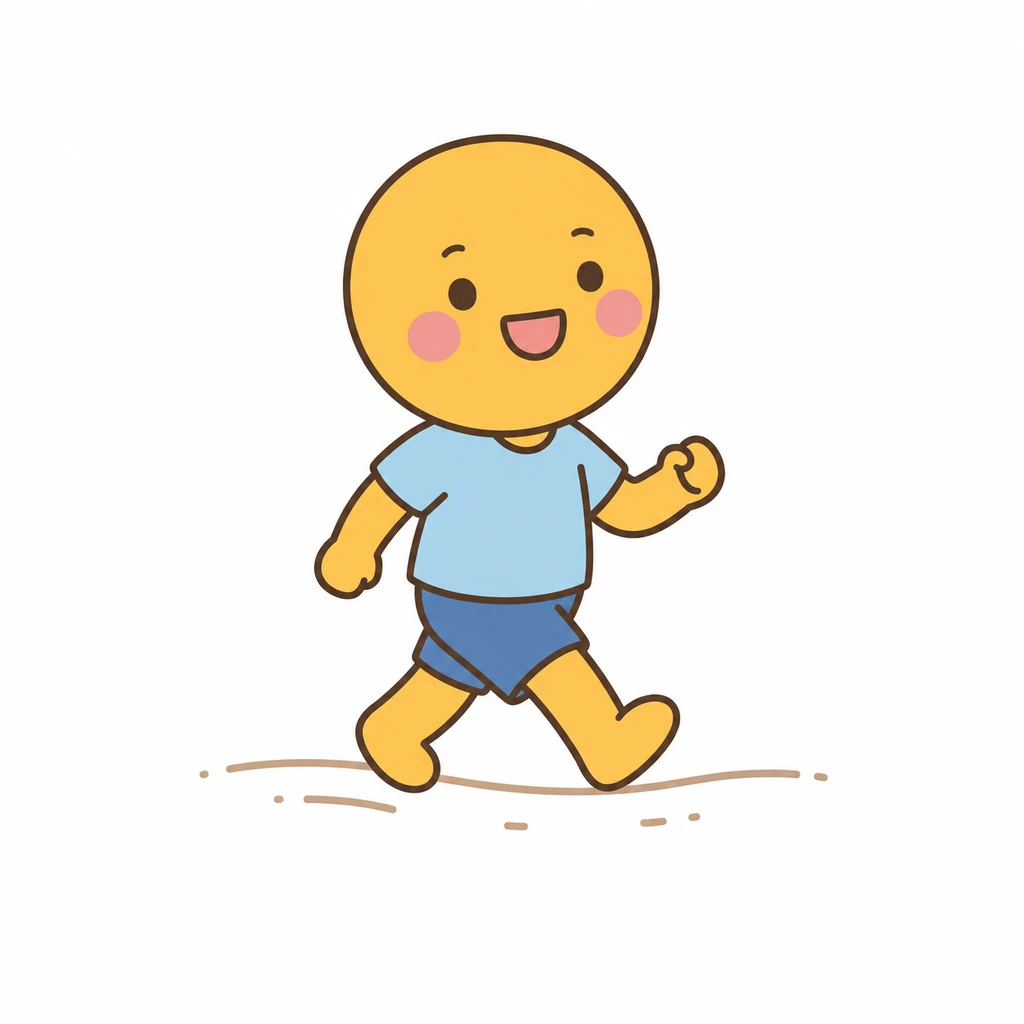 Walk AAC picture communication symbol