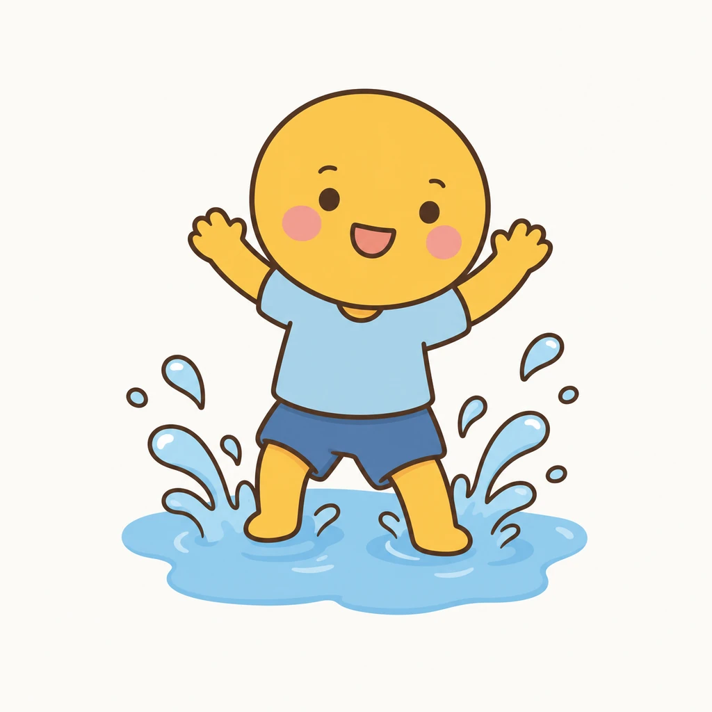 Water play AAC symbol