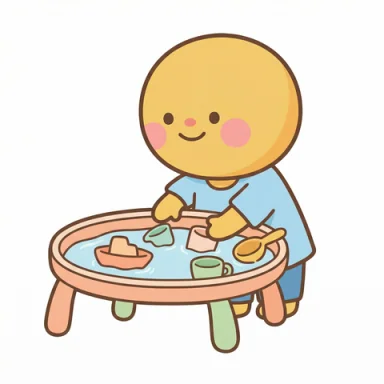 Water table AAC picture communication symbol