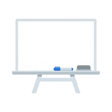 Whiteboard AAC symbol