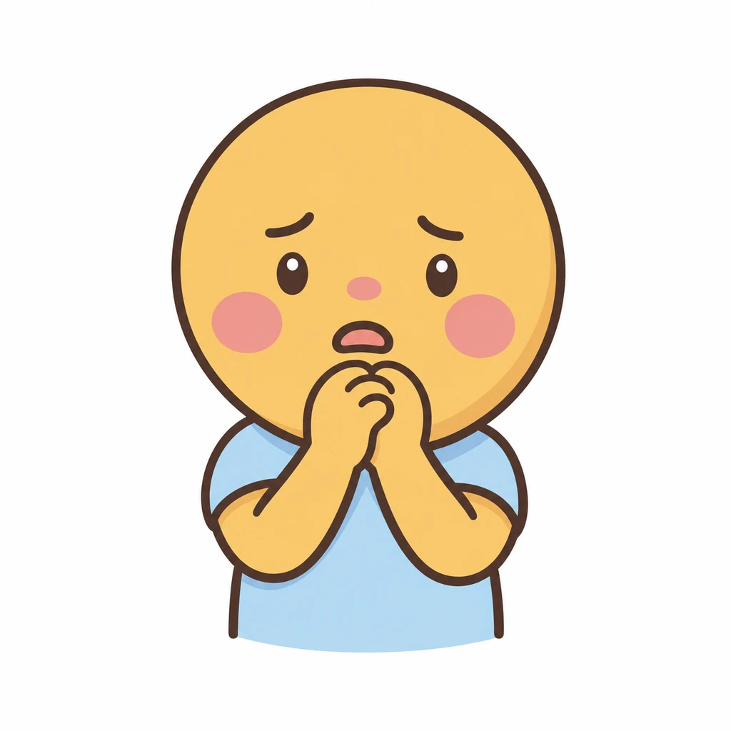 Worried AAC symbol