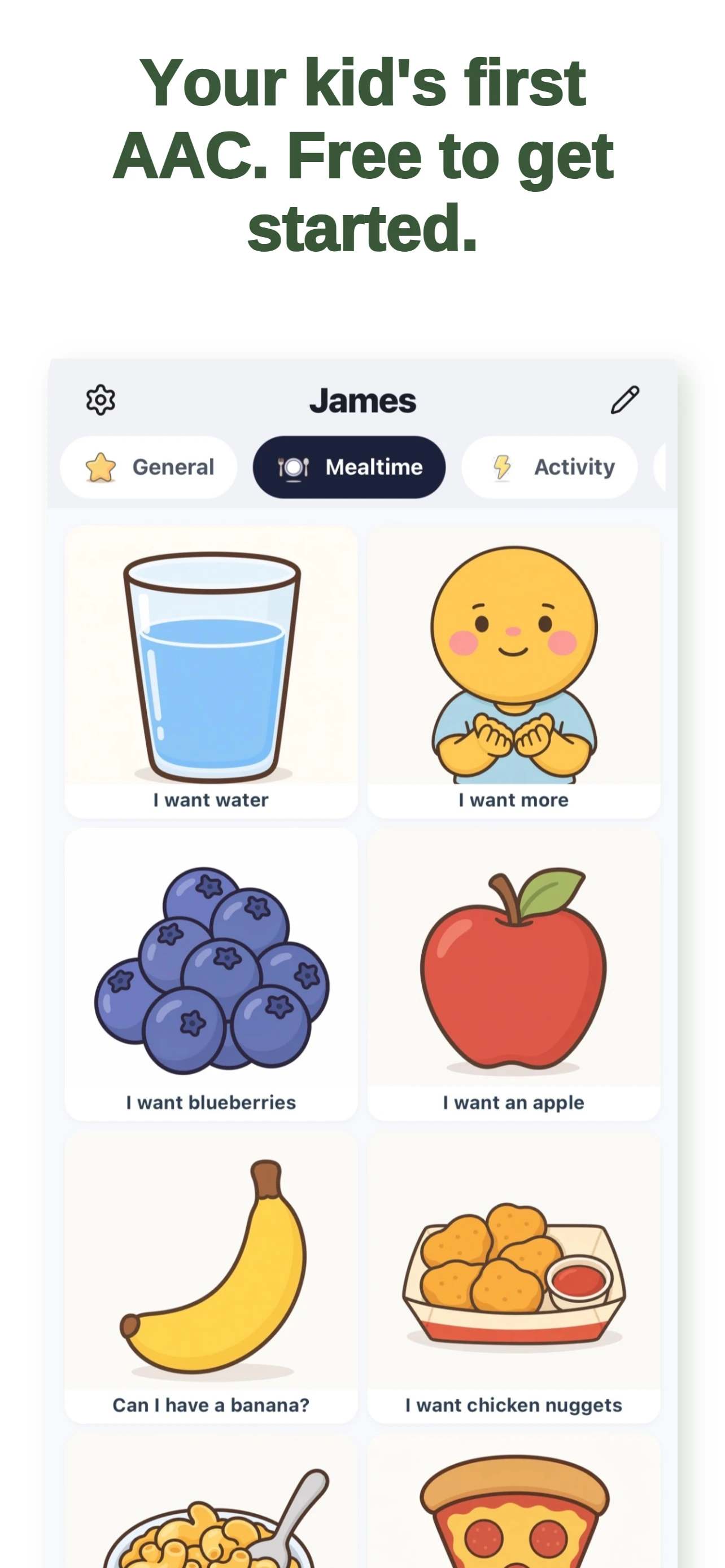 Tala AAC app &mdash; your kid's first AAC, free to get started